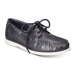 Weatherproof Vintage Men’s Benny Boat Shoes in Navy, Size 11, New in Box